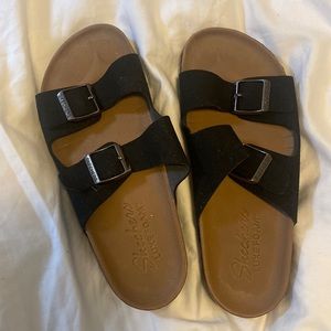 Sketchers luxe foam sandals